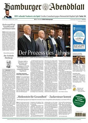 Cover of Hamburger Abendblatt (Hamburg)