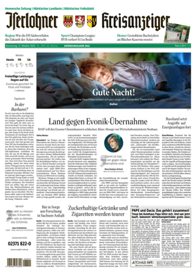 Cover of Iserlohner Kreisanzeiger und Zeitung (Iserlohn)