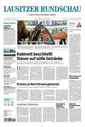 Cover of Lausitzer Rundschau