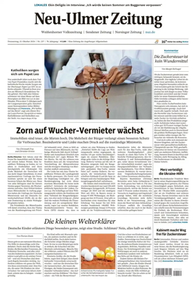 Cover of Neu-Ulmer Zeitung