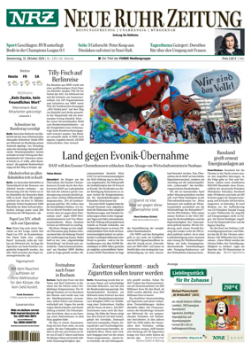 Cover of Neue Rhein Zeitung (Mulheim an der Ruhr)