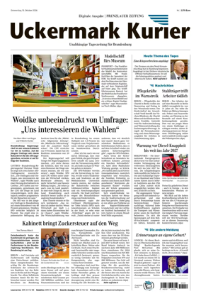 Cover of Prenzlauer Zeitung