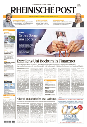 Cover of Rheinische Post Duisburg