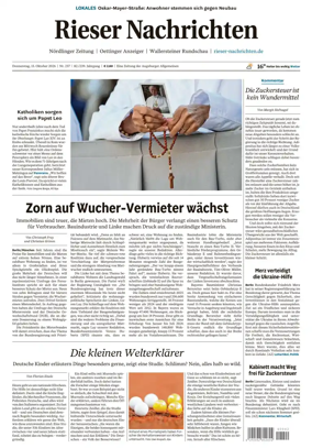 Cover of Rieser Nachrichten