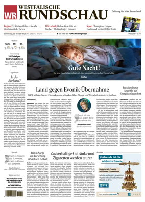Cover of Westfalische Rundschau (Arnsberg)