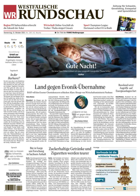 Cover of Westfalische Rundschau (Ennepetal)