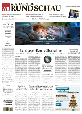 Cover of Westfalische Rundschau (Meschede)