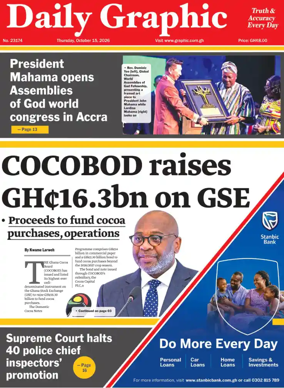Cover of Daily Graphic