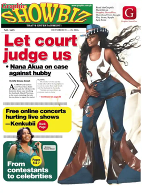 Cover of Graphic Showbiz
