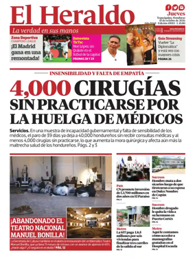 Cover of Diario El Heraldo