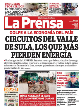 Cover of Diario La Prensa