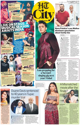 Cover of Hindustan Times (Lucknow) - Live