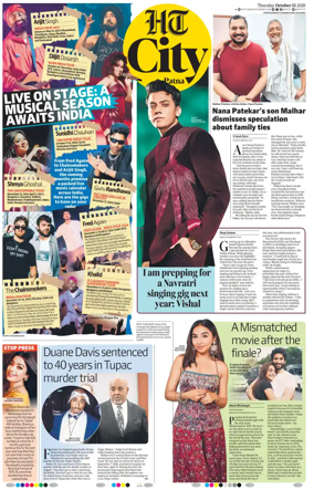 Cover of Hindustan Times (Patna) - Live