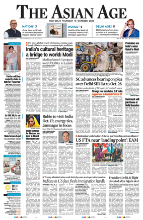Cover of The Asian Age