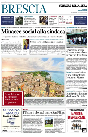 Cover of Corriere della Sera (Brescia)