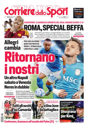 Cover of Corriere dello Sport (Campania)