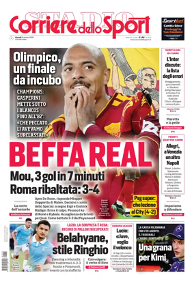 Cover of Corriere dello Sport (Lazio)