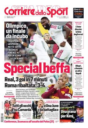 Cover of Corriere dello Sport (Nazionale)