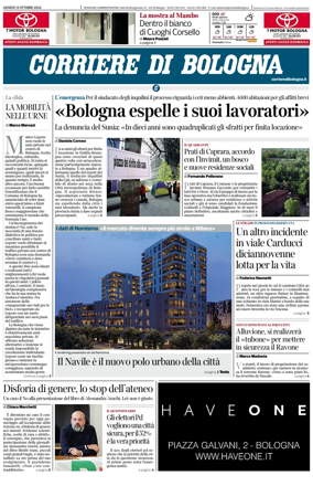 Cover of Corriere di Bologna