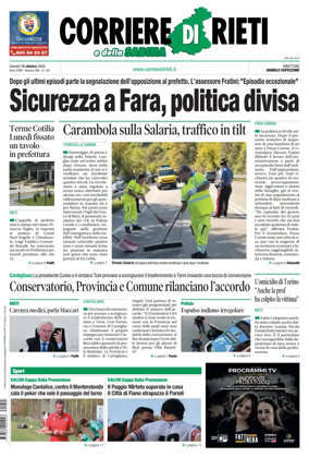 Cover of Corriere di Rieti