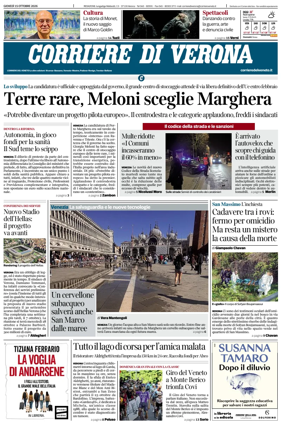 Cover of Corriere di Verona