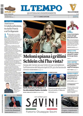 Cover of Il Tempo (Nazionale)