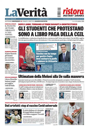 Cover of La Verita (Italia)