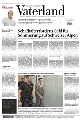Cover of Liechtensteiner Vaterland