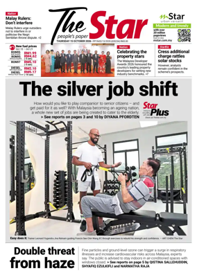 Cover of The Star Malaysia