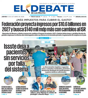Cover of El Debate de Los Mochis
