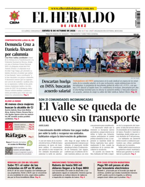 Cover of El Heraldo de Juarez