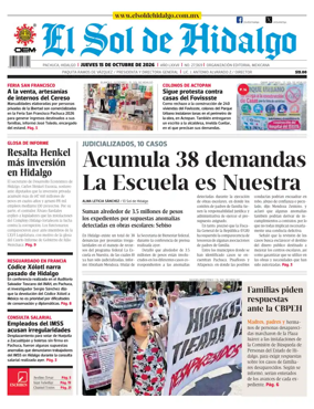 Cover of El Sol de Hidalgo