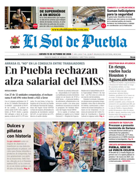 Cover of El Sol de Puebla