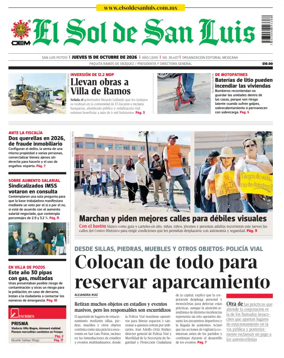 Cover of El Sol de San Luis Potosi