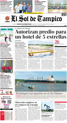 Cover of El Sol de Tampico