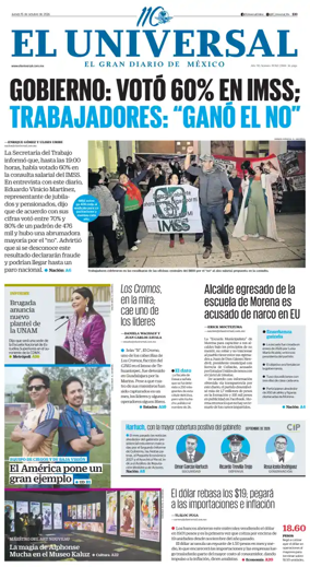 Cover of El Universal