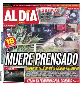 Cover of Periodico Al Dia (Celaya)