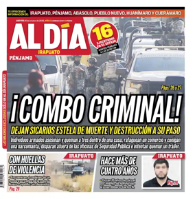 Cover of Periodico Al Dia (Irapuato)