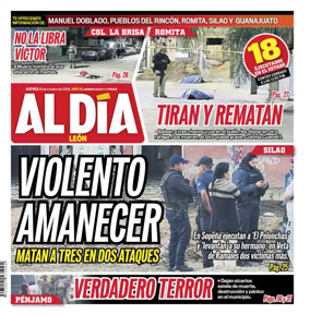 Cover of Periodico Al Dia (Leon)