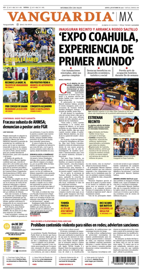 Cover of Vanguardia