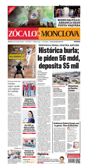 Cover of Zocalo Monclova