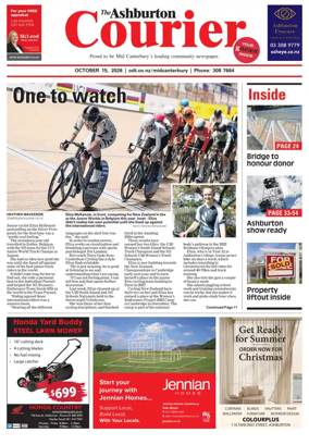 Cover of Ashburton Courier