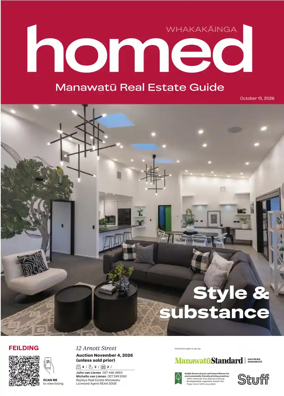Cover of Homed Manawatu Standard