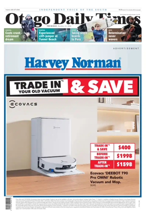 Cover of Otago Daily Times