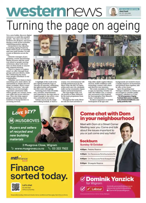 Cover of Western News (Christchurch)