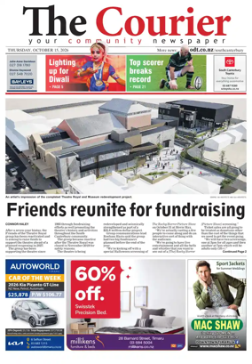 Cover of The Timaru Courier