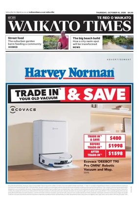 Cover of Waikato Times