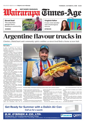 Cover of Wairarapa Times-Age (NZ)