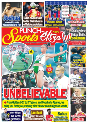 Cover of Punch Sports Extra