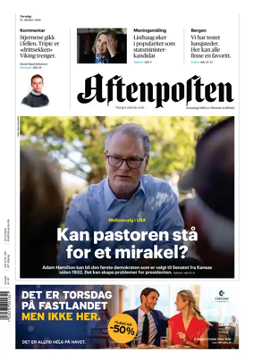 Cover of Aftenposten